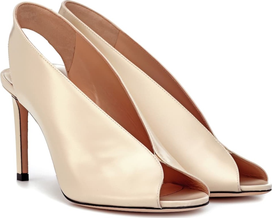 Jimmy Choo Shar 85 leather sandals