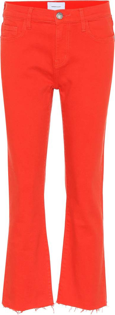 Current/Elliott The Kick stretch-cotton jeans