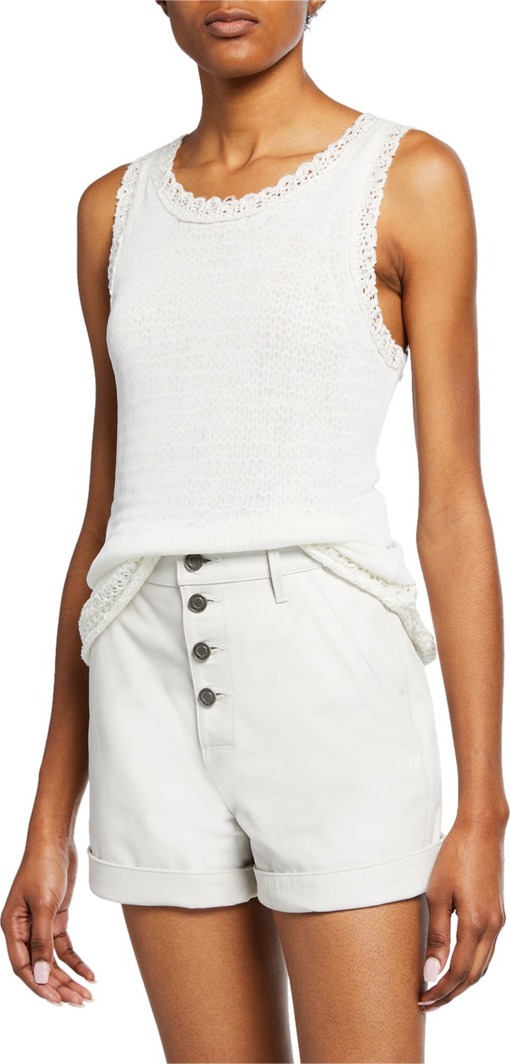 RtA Federica Double-Layer Knit Tank