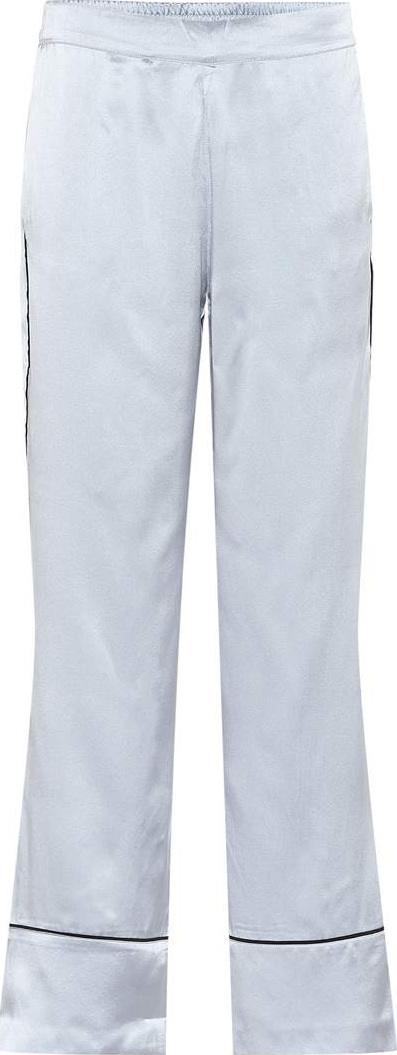Asceno Silk satin pajama pants
