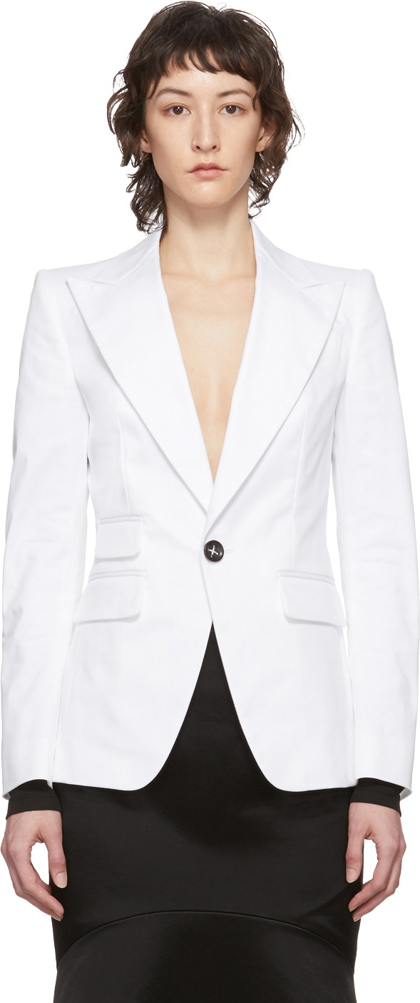 DSQUARED2 White Los Angeles Blazer