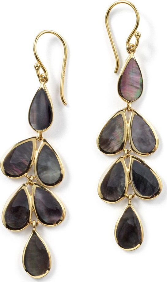 IPPOLITA 18K Polished Rock Candy Teardrop Earrings