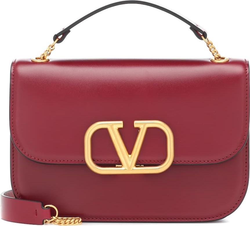 Valentino Valentino Garavani VLOCK Small leather shoulder bag