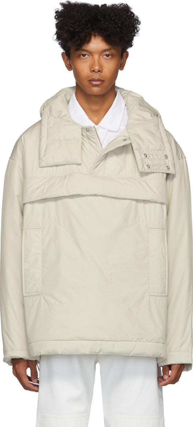 Jacquemus White 'La Doudoune' Pullover Jacket