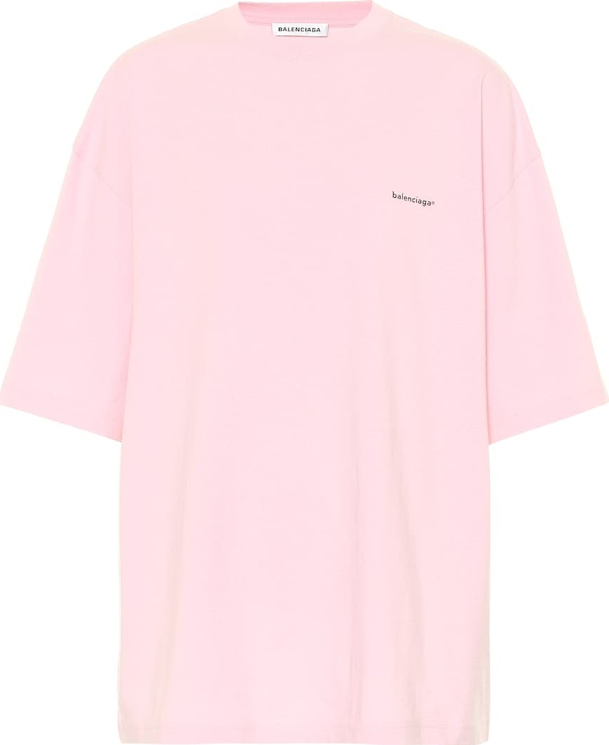 Balenciaga Logo oversized cotton T-shirt