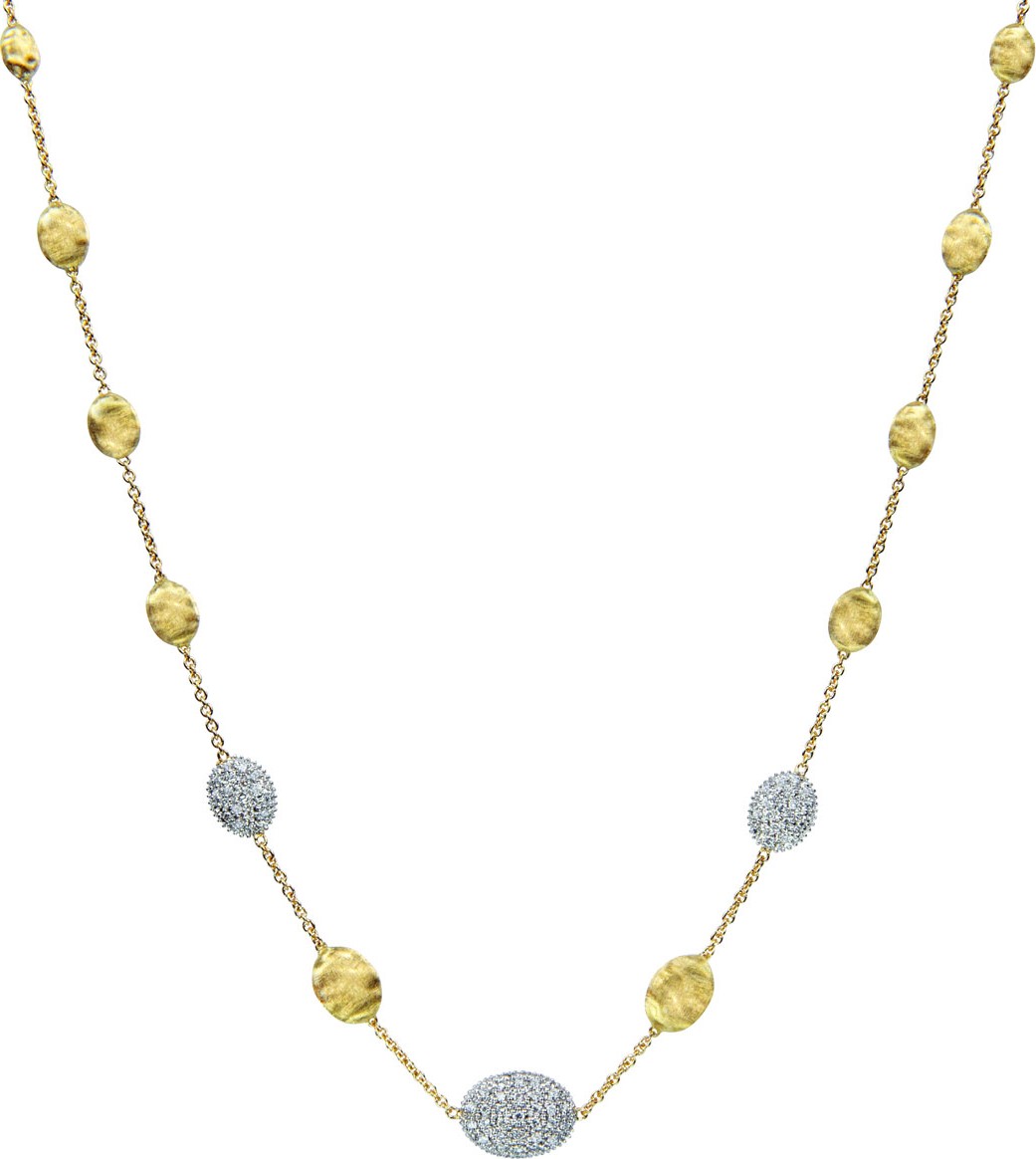 Marco Bicego Siviglia Diamond Station Necklace, 18"L