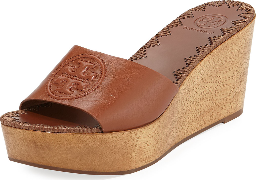 Tory Burch Patty Platform Wedge Slide Sandal