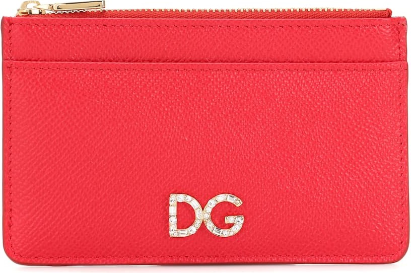 Dolce & Gabbana DG leather card holder