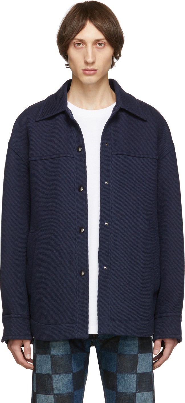 Acne Studios Navy Ocilia Jacket