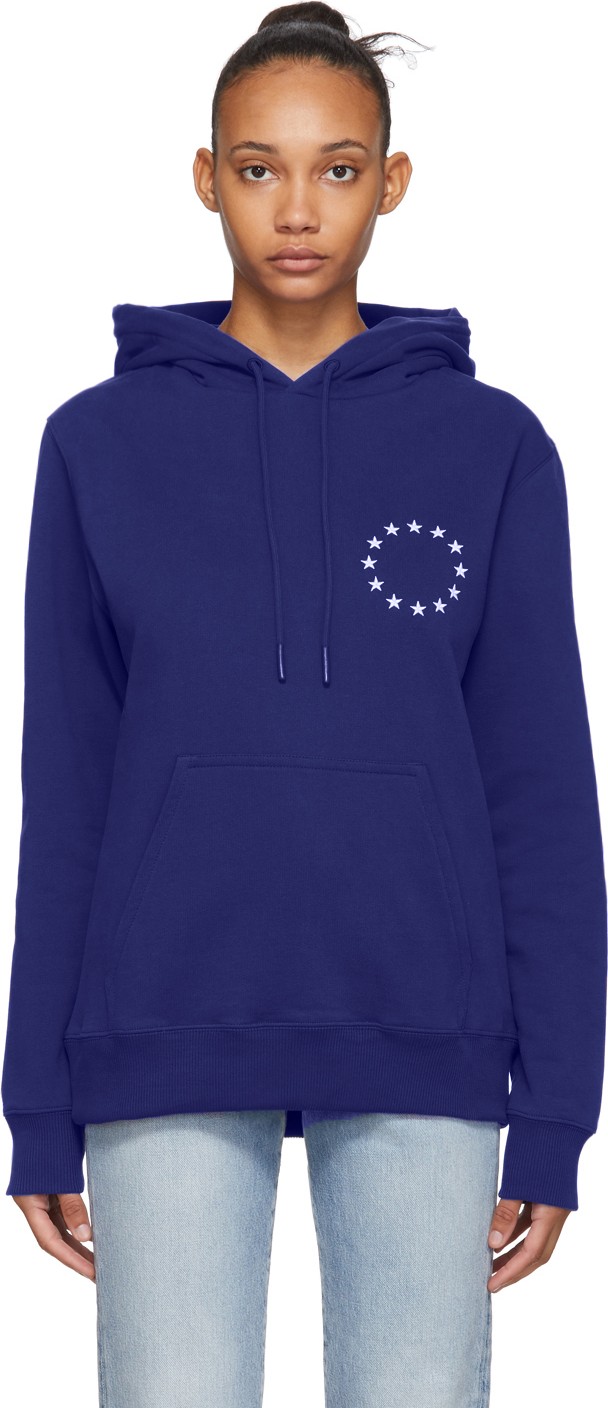Etudes Blue Klein Europa Hoodie