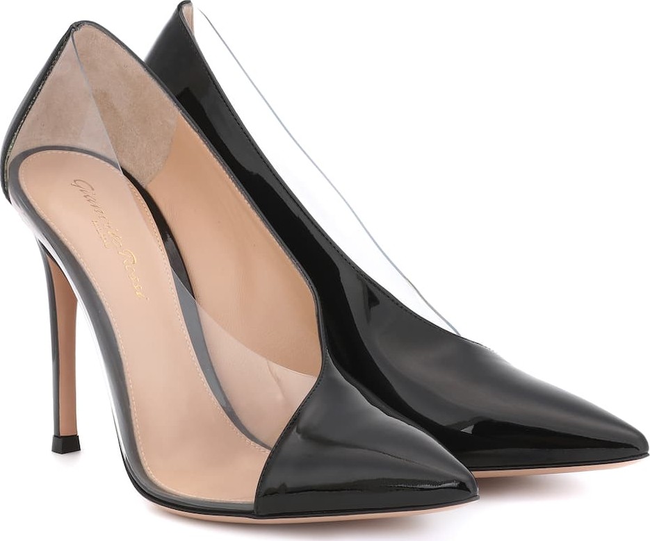 Gianvito Rossi Deela patent leather pumps
