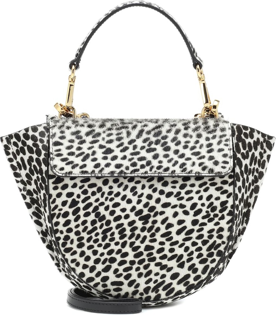 Wandler Exclusive to Mytheresa – Hortensia Mini calf hair shoulder bag