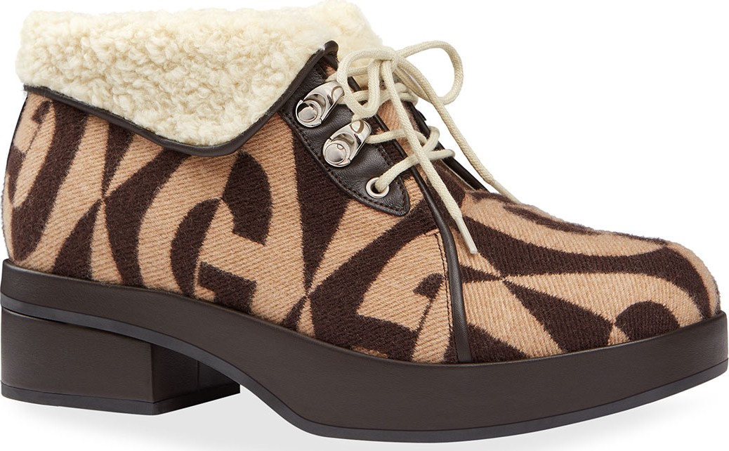 Gucci G Rhombus Booties