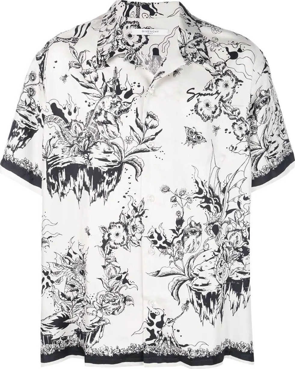 Givenchy Hawaiian print t-shirt