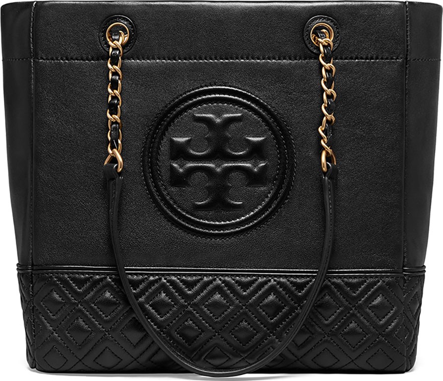 Tory Burch Fleming Chain-Handle Leather Tote Bag