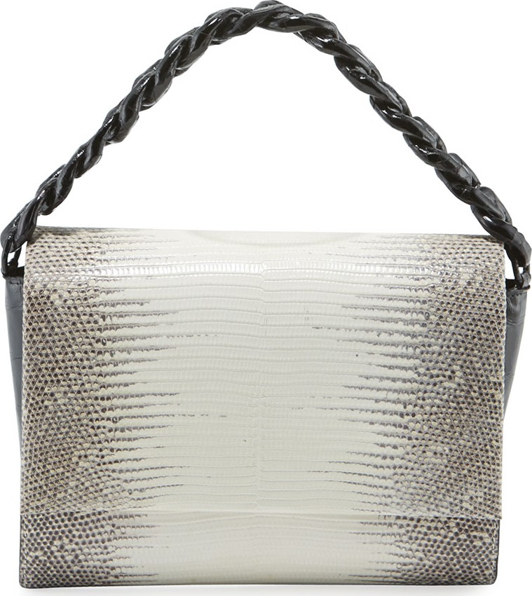 Nancy Gonzalez Carrie Small Lizard Clutch Bag