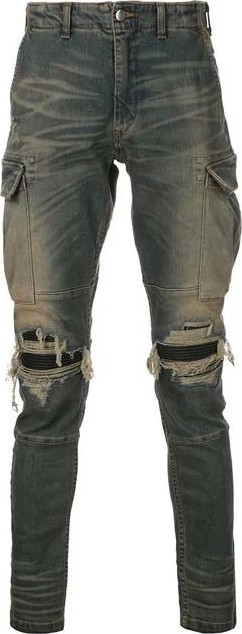 Amiri MX1 Denim Cargo pants