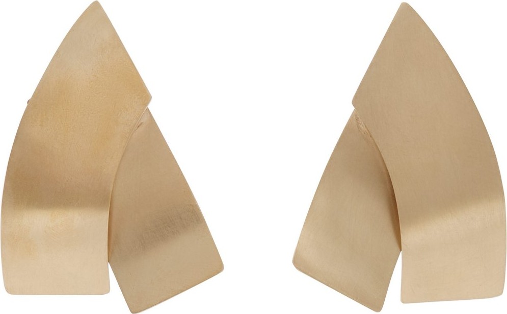 Fay Andrada Tia inverted V-shaped earrings