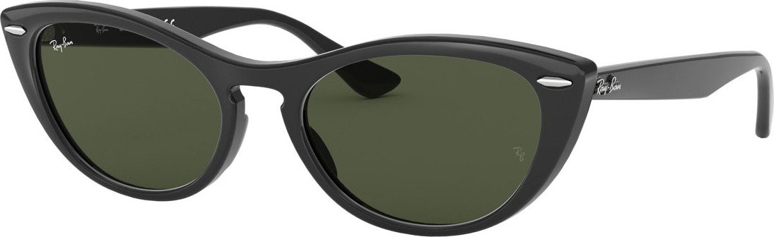 Ray Ban Cat-Eye Monochromatic Sunglasses