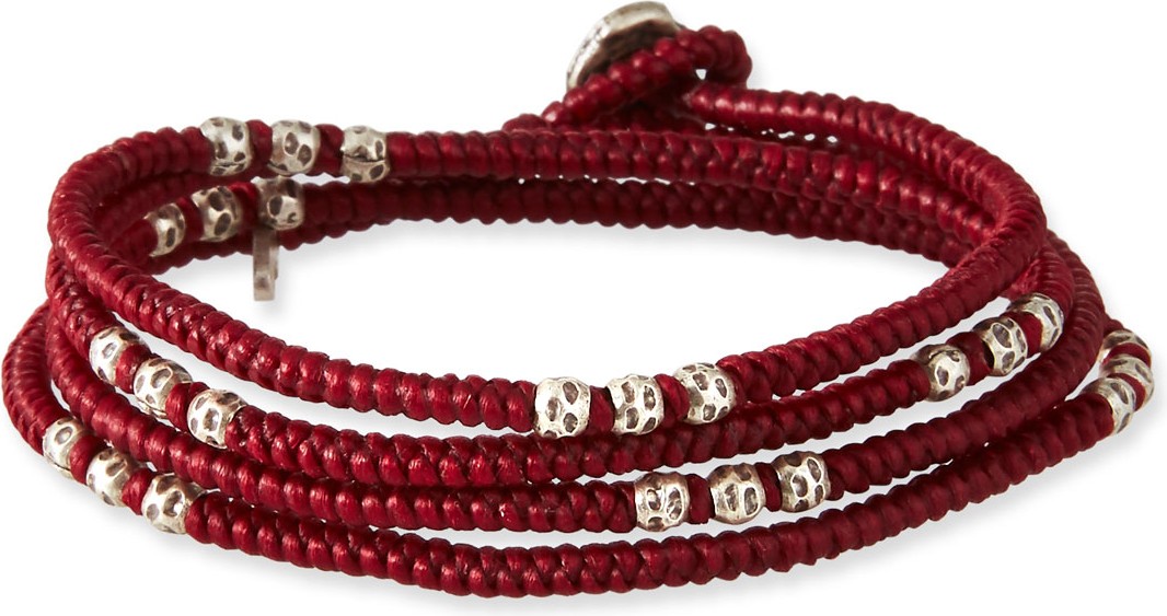 Alexander McQueen Double-Wrap Studded Leather Belt