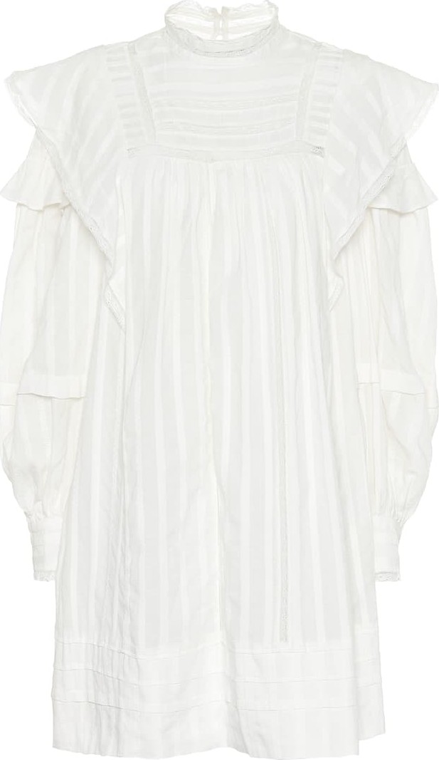 Isabel Marant Etoile Patsy ruffled lace mini dress