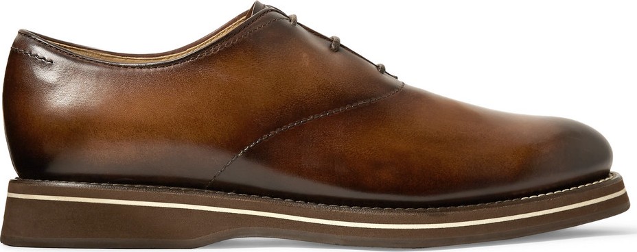 Berluti Alessio Padova Venezia Leather Oxford Shoes