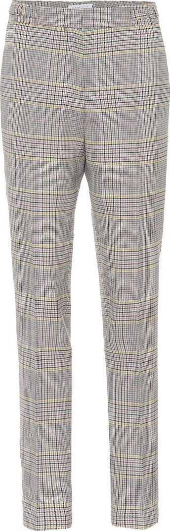 Gabriela Hearst Lisa checked wool pants