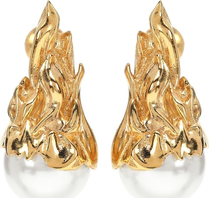 Alan Crocetti Pearl In Heat earrings