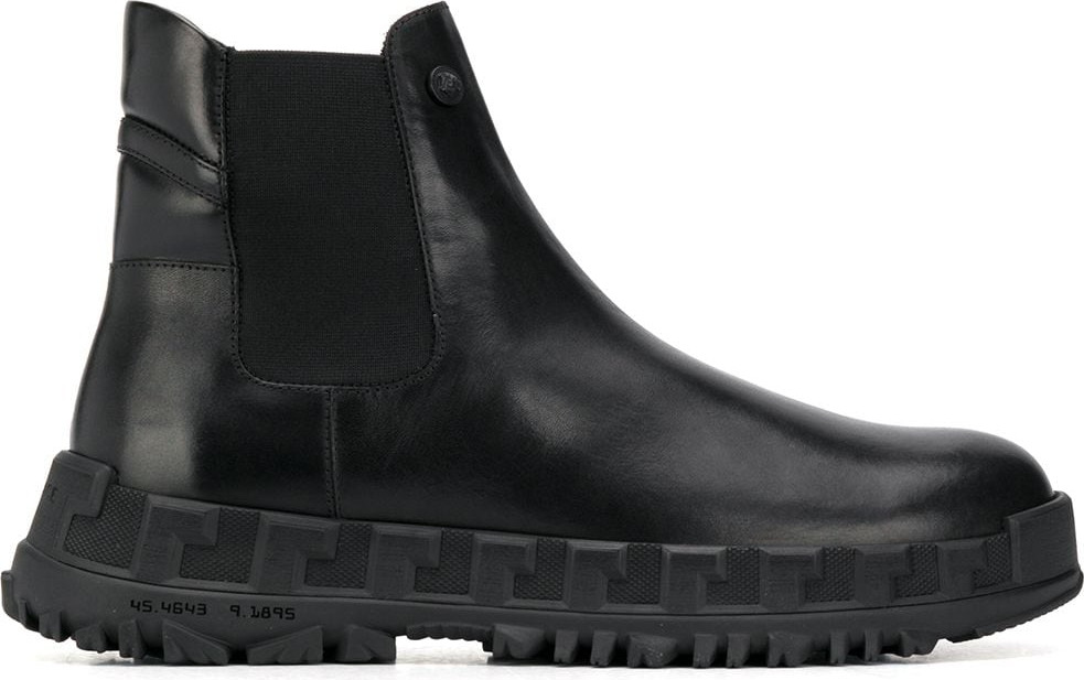 Versace - Ridged sole Chelsea boots