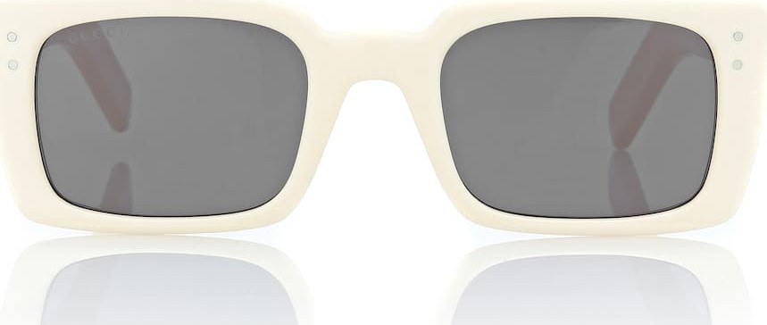 Gucci Rectangular acetate sunglasses