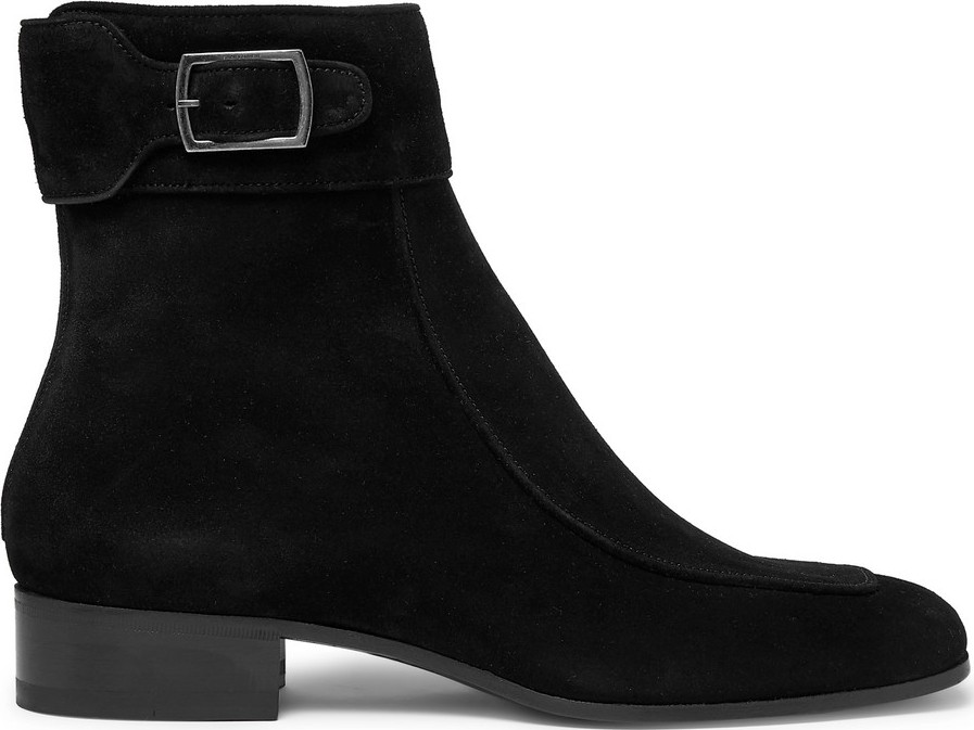 Saint Laurent Miles Suede Boots
