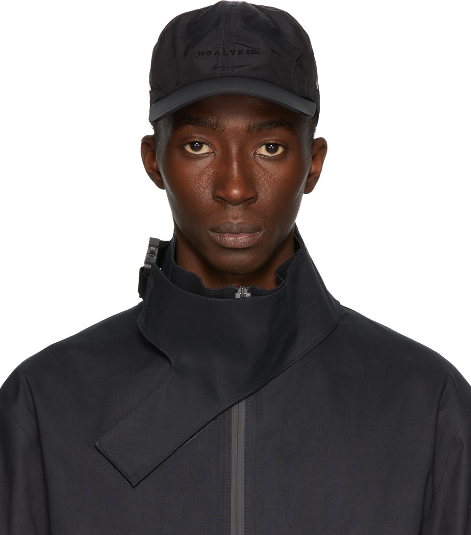1017 ALYX 9SM Black Logo Buckle Cap 1017 ALYX 9SM Black Logo Buckle Cap