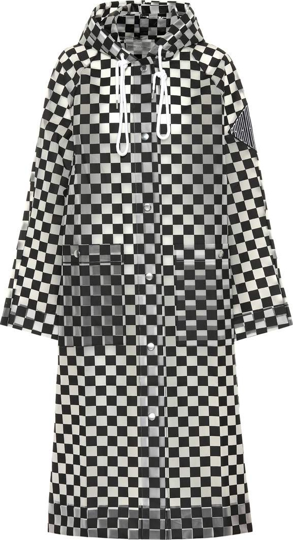 Proenza Schouler PSWL checked raincoat