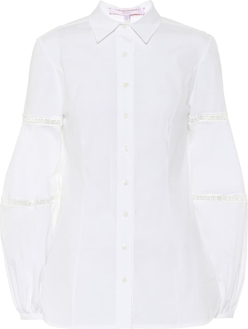 Carolina Herrera Stretch-cotton shirt