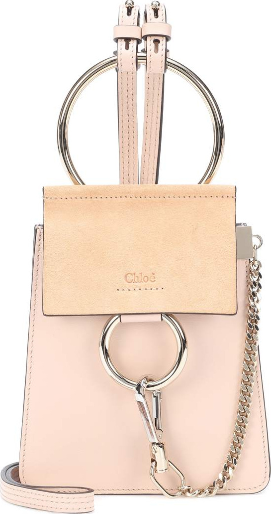 Chloe Faye Small leather bracelet bag