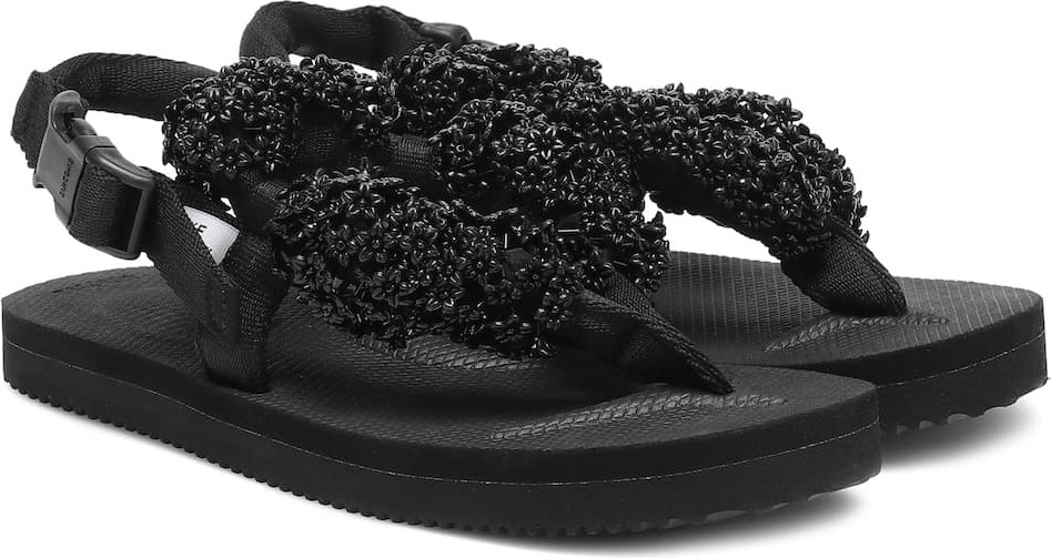Cecilie Bahnsen x Suicoke Kat embellished sandals