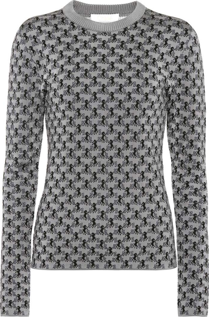 Chloe Cotton-blend sweater