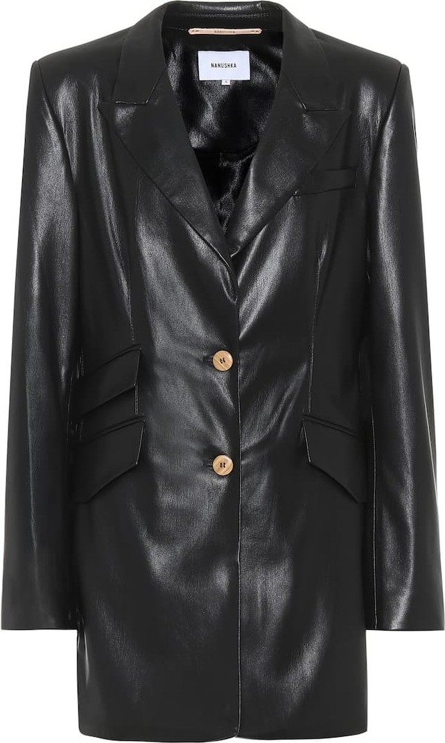 Nanushka Faux-leather jacket