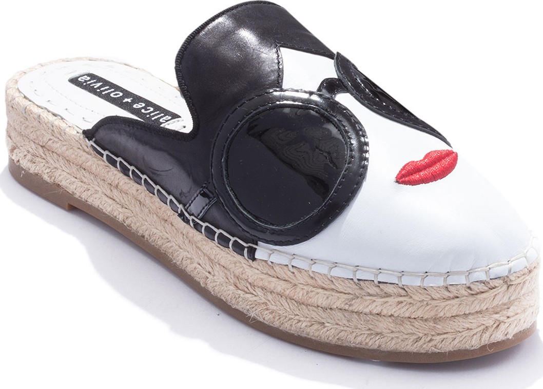 Alice + Olivia Danika Stace Face Mule Espadrilles