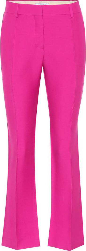Valentino Virgin wool and silk trousers