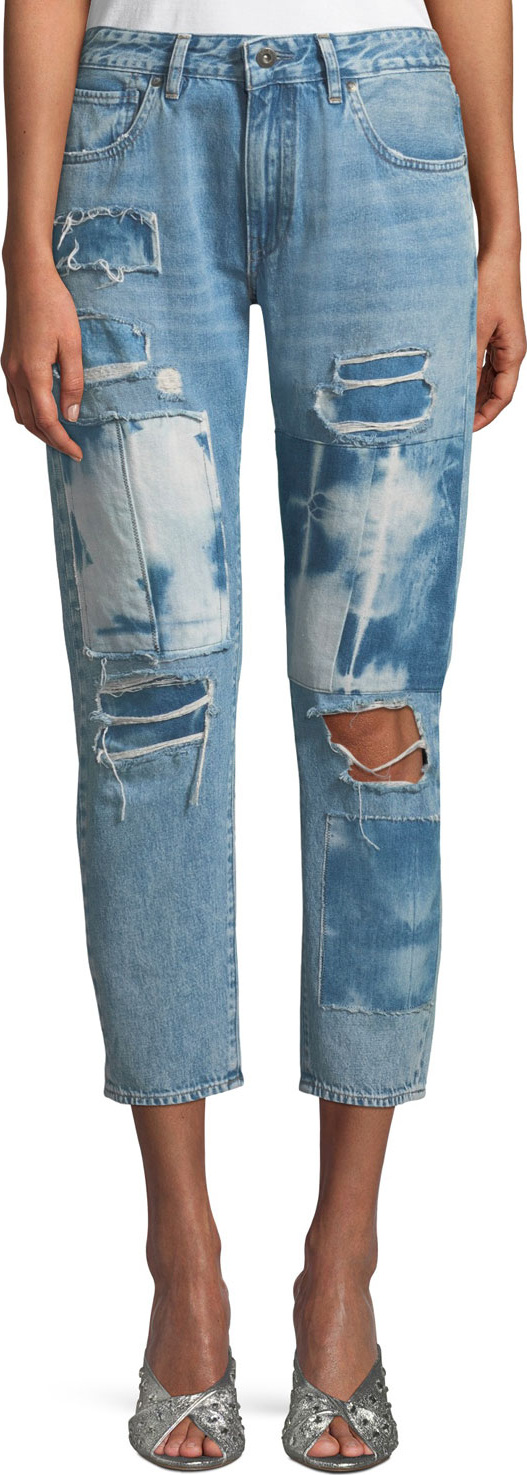LEVI’S Crush Taper Tidal Wave Straight-Leg Jeans
