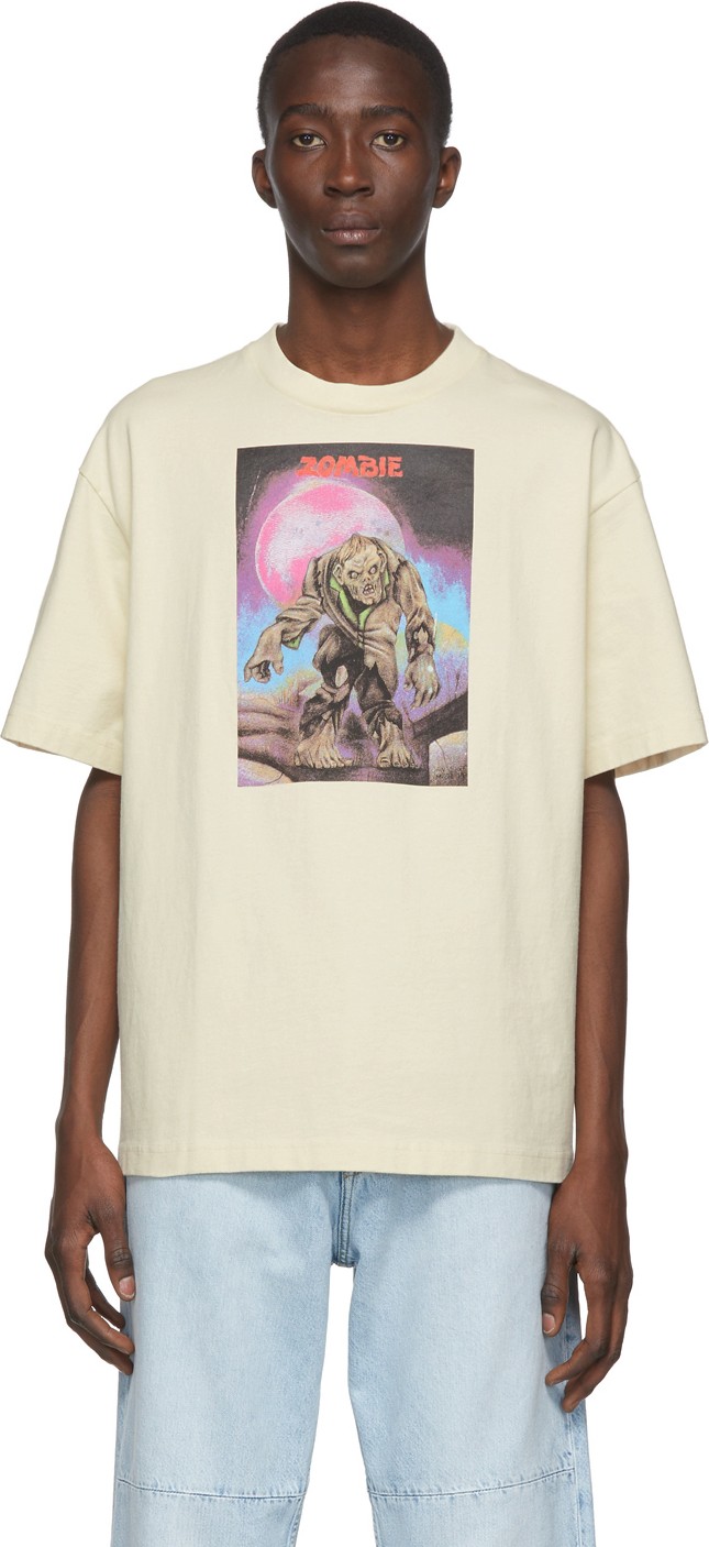 Acne Studios Beige Monster in My Pocket Edition 'Zombie' T-Shirt