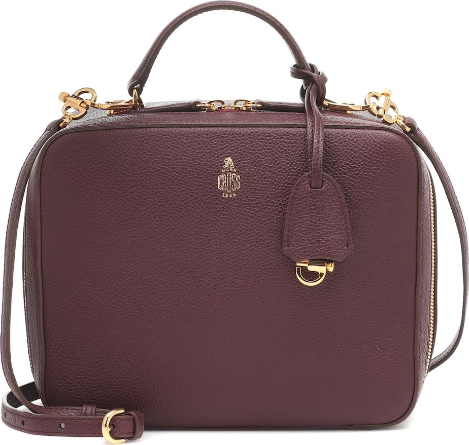 Mark Cross Laura leather shoulder bag