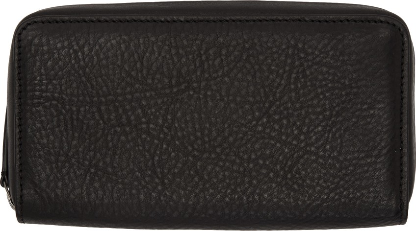 Ann Demeulemeester Black Andras Continental Wallet