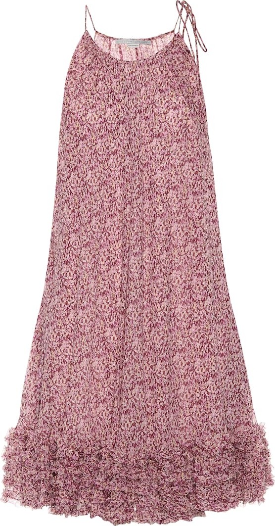 Stella McCartney Floral silk dress