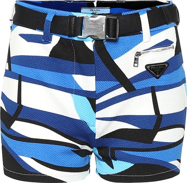 Prada Printed shorts