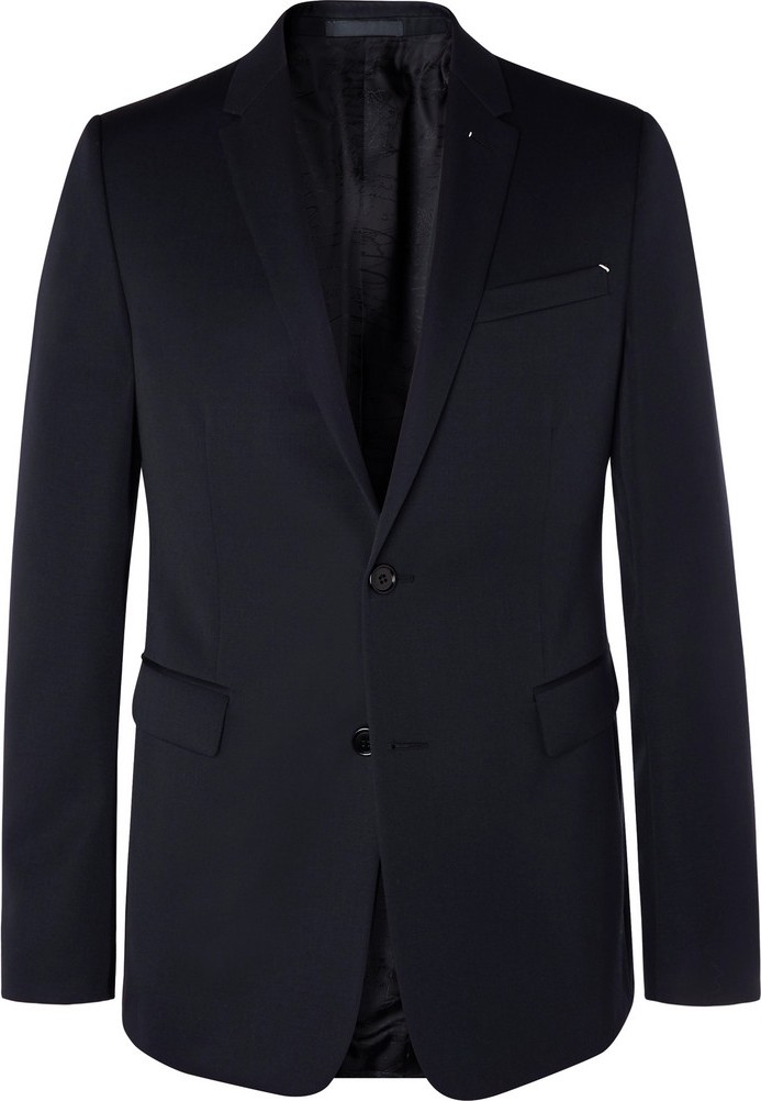 Berluti Midnight-Blue Slim-Fit Wool-Twill Suit Jacket