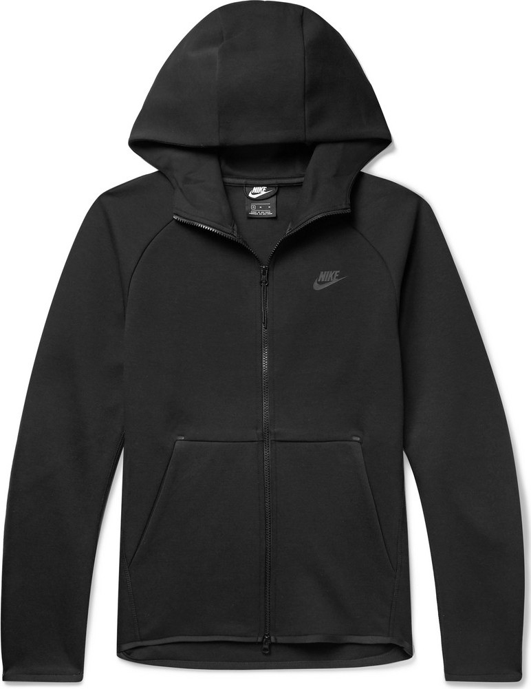 Nike Sportswear Cotton-Blend Tech-Fleece Zip-Up Hoodie