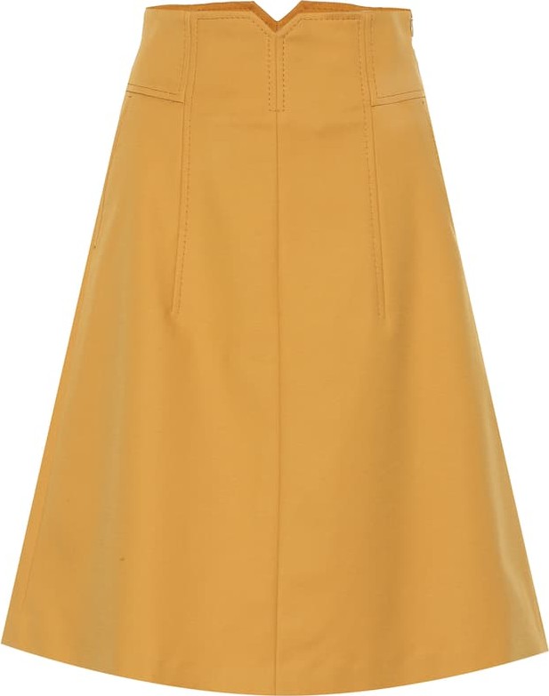 Dorothee Schumacher Bold Silhouette stretch-cotton skirt