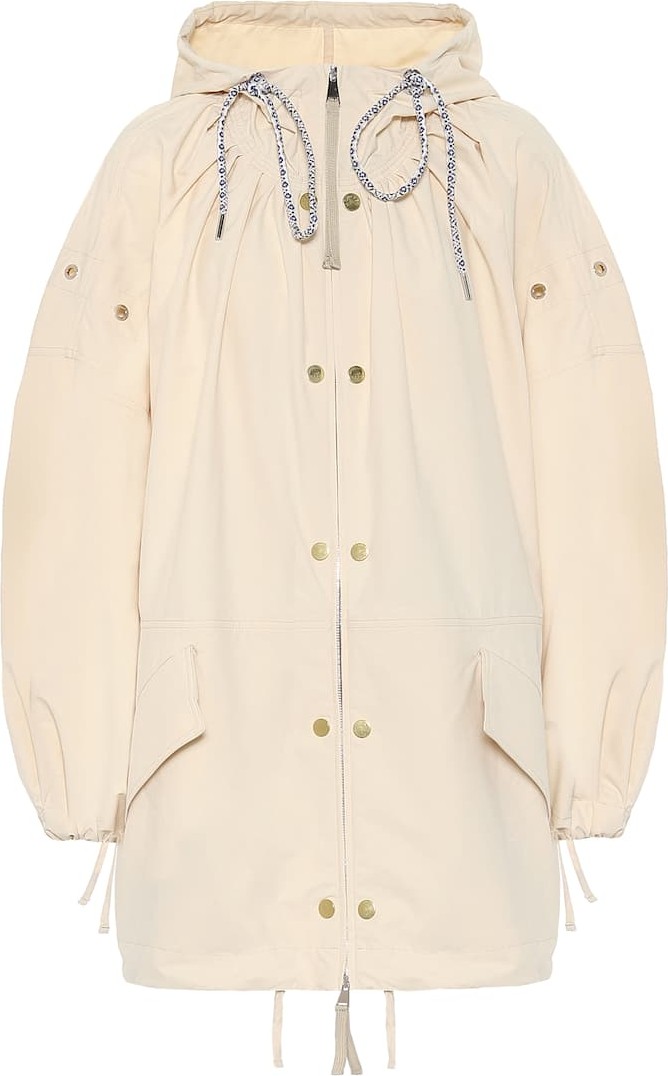Moncler Genius 2 MONCLER 1952 Amaranth hooded coat
